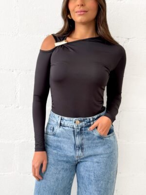 Blusa Manga Longa Caitlin
