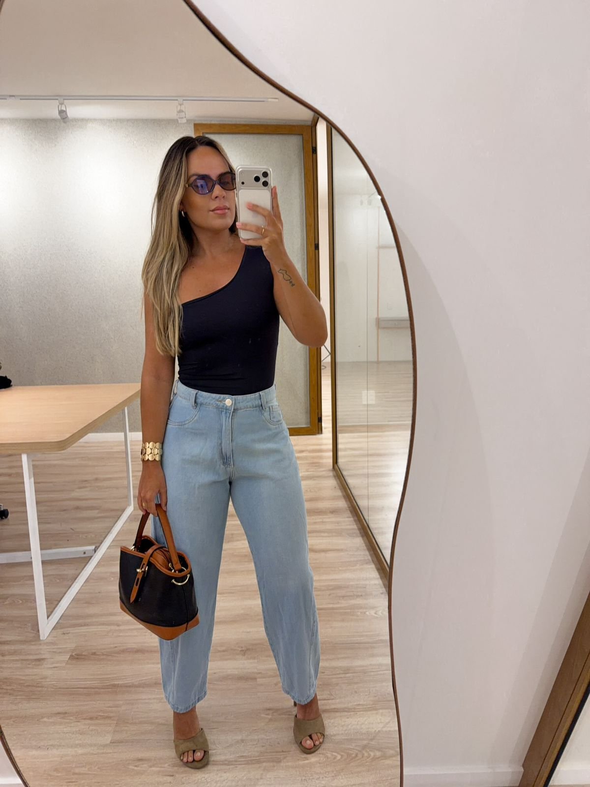 Calça Jeans Baloon Portia