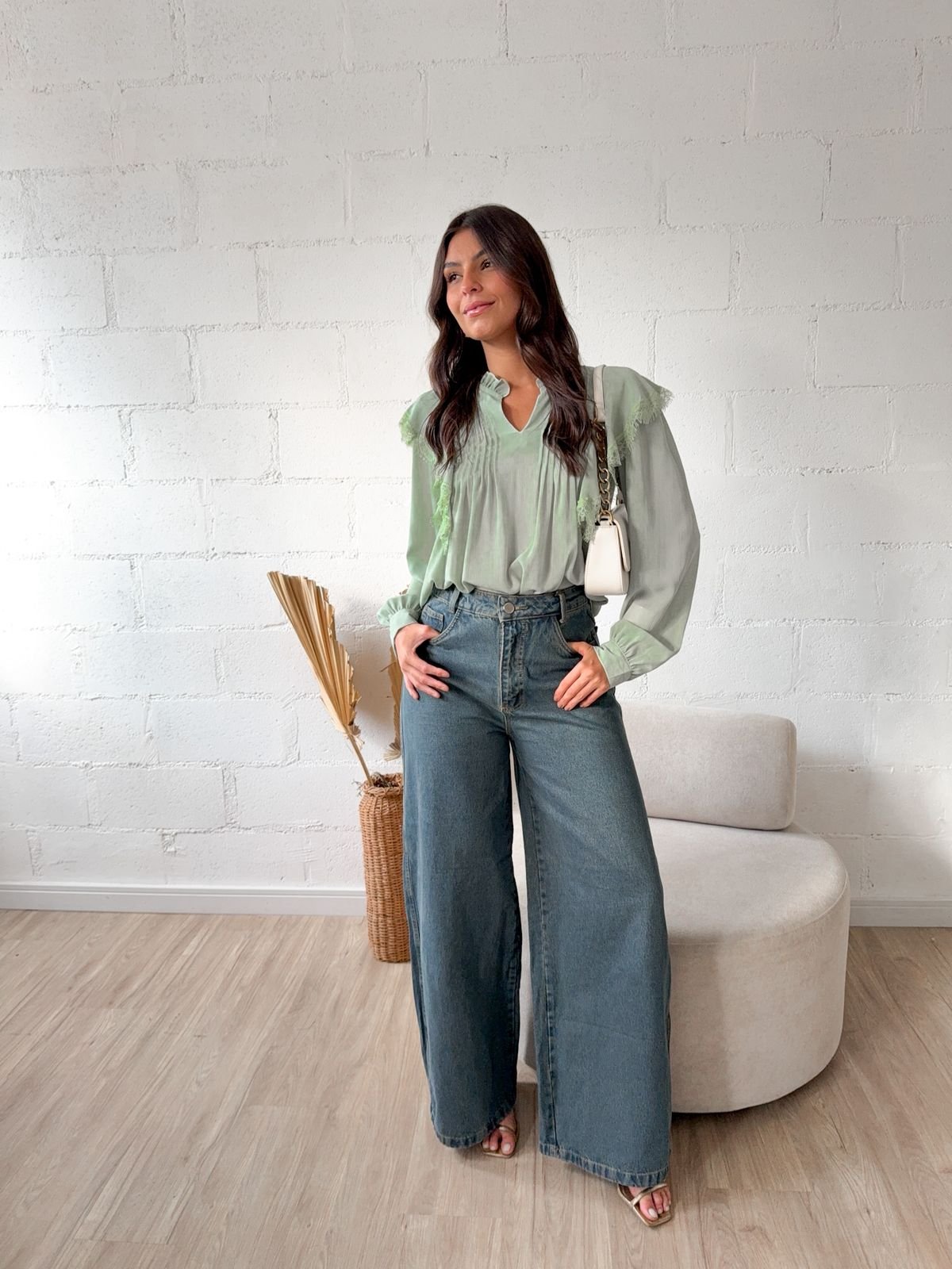 Calça Wide Leg Belvoir - Imagem 2