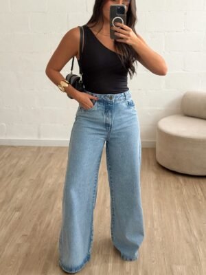 Calça Wide Leg Dahlia