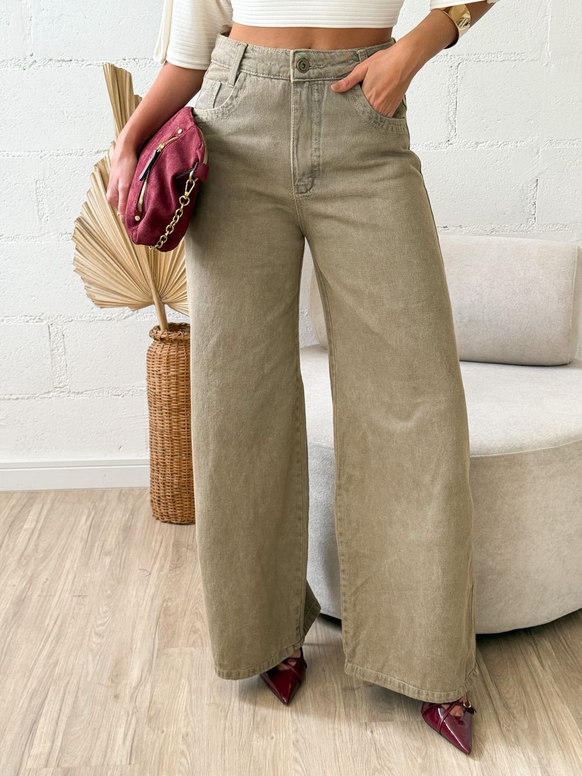 Calça Wide Leg Liora