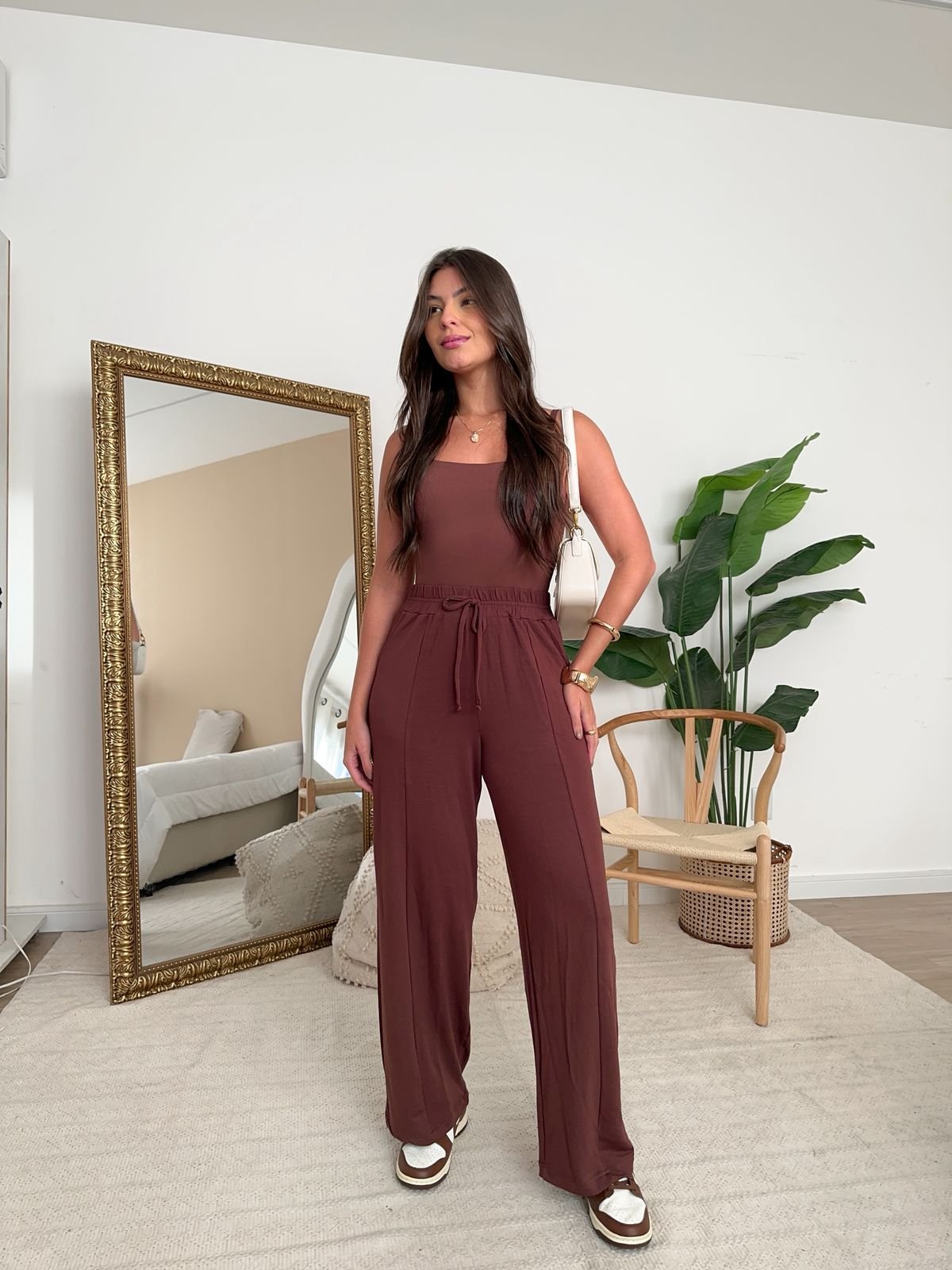 Calça Wide Leg Leandra