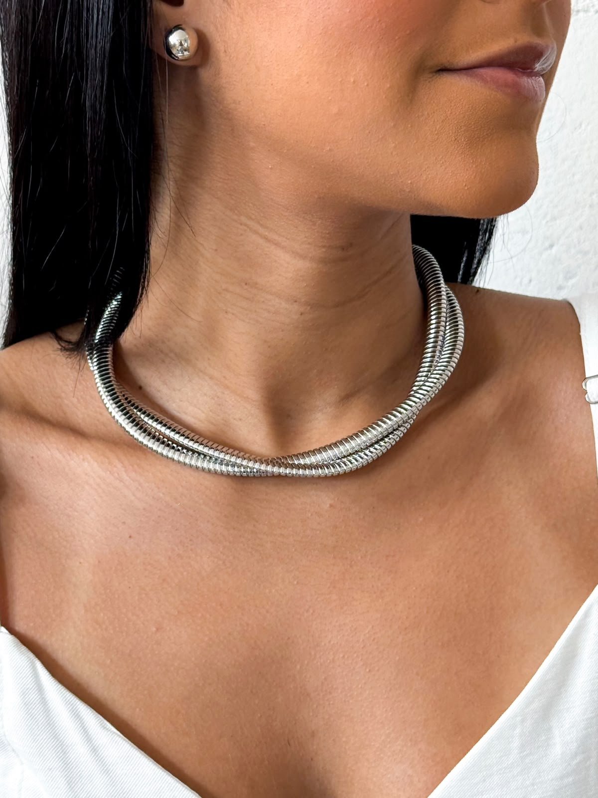 Conjunto Choker e Brinco Aria - Imagem 2