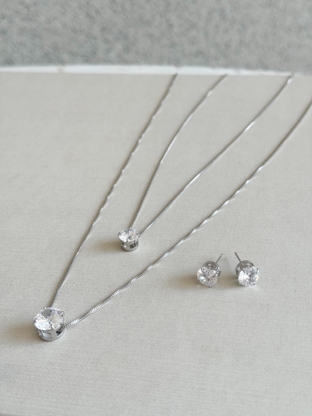 Conjunto Colar Duplo e Brincos Pina - Imagem 3