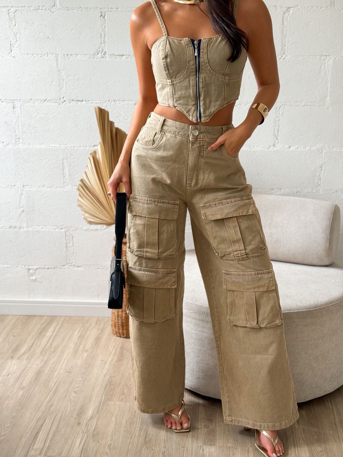 Conjunto Jeans Flora