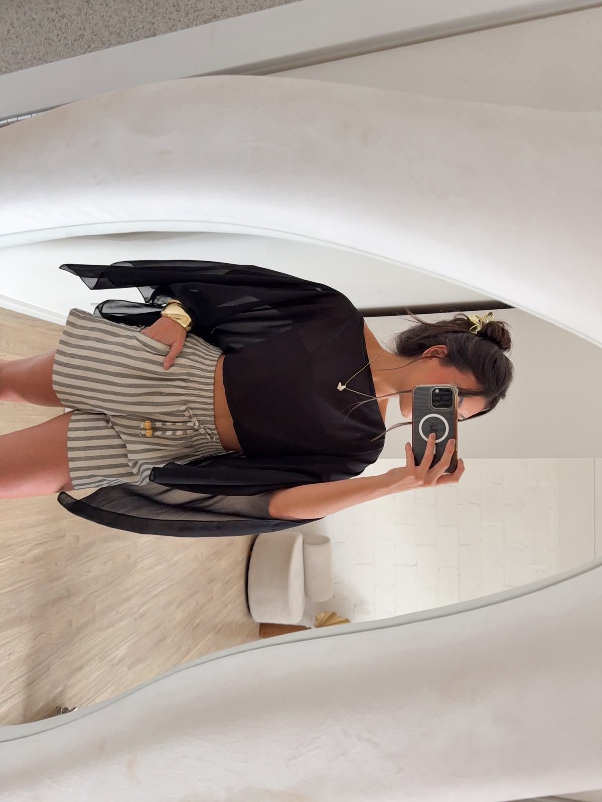 Short Astrid Listrado - Imagem 4