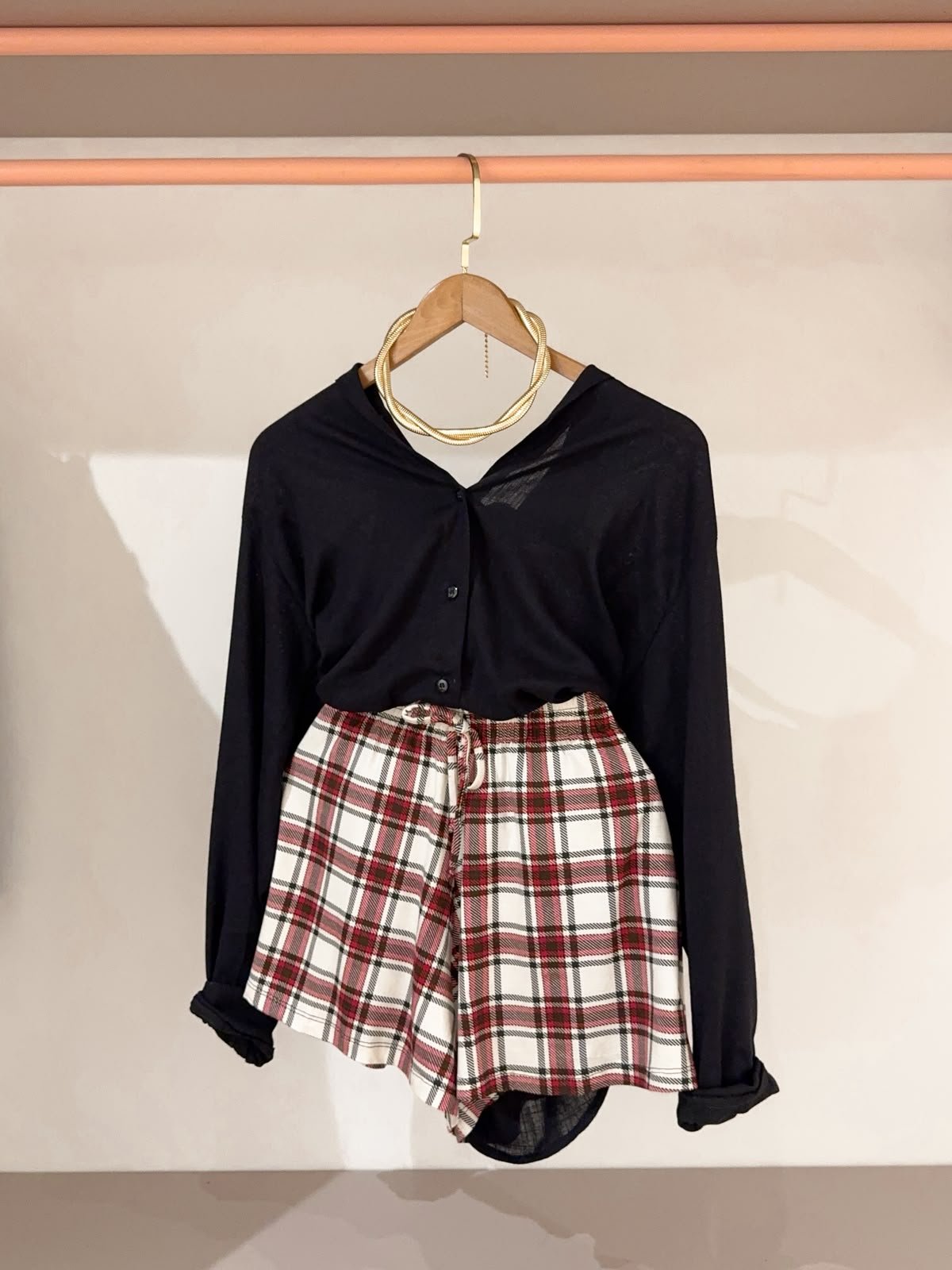Short Maya Xadrez - Imagem 3